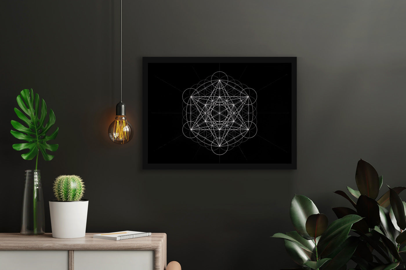 Metatrons Cube-Flower of Life