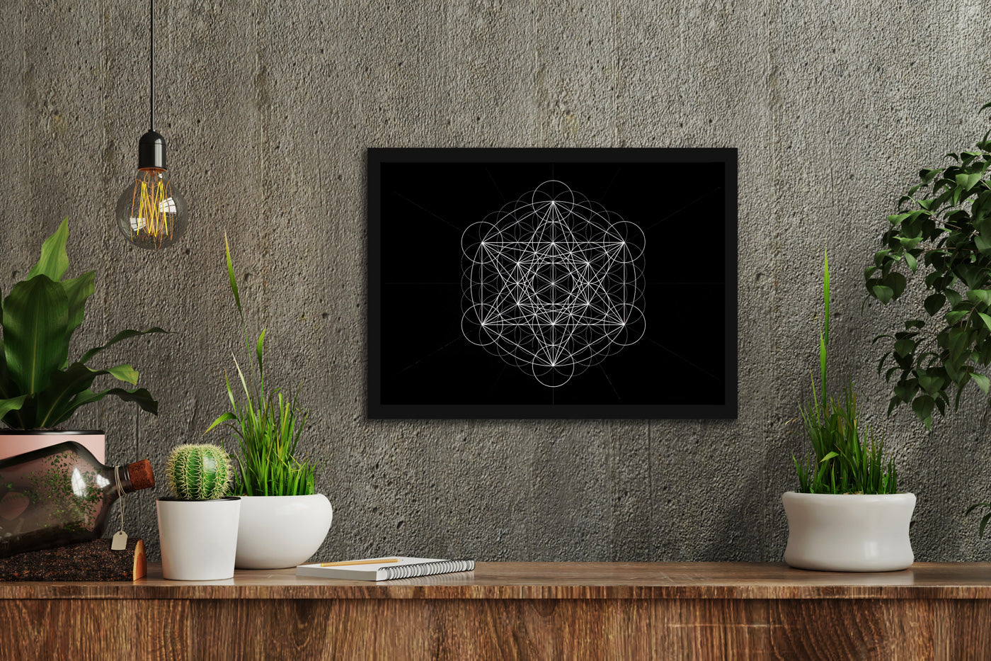 Metatrons Cube-Flower of Life