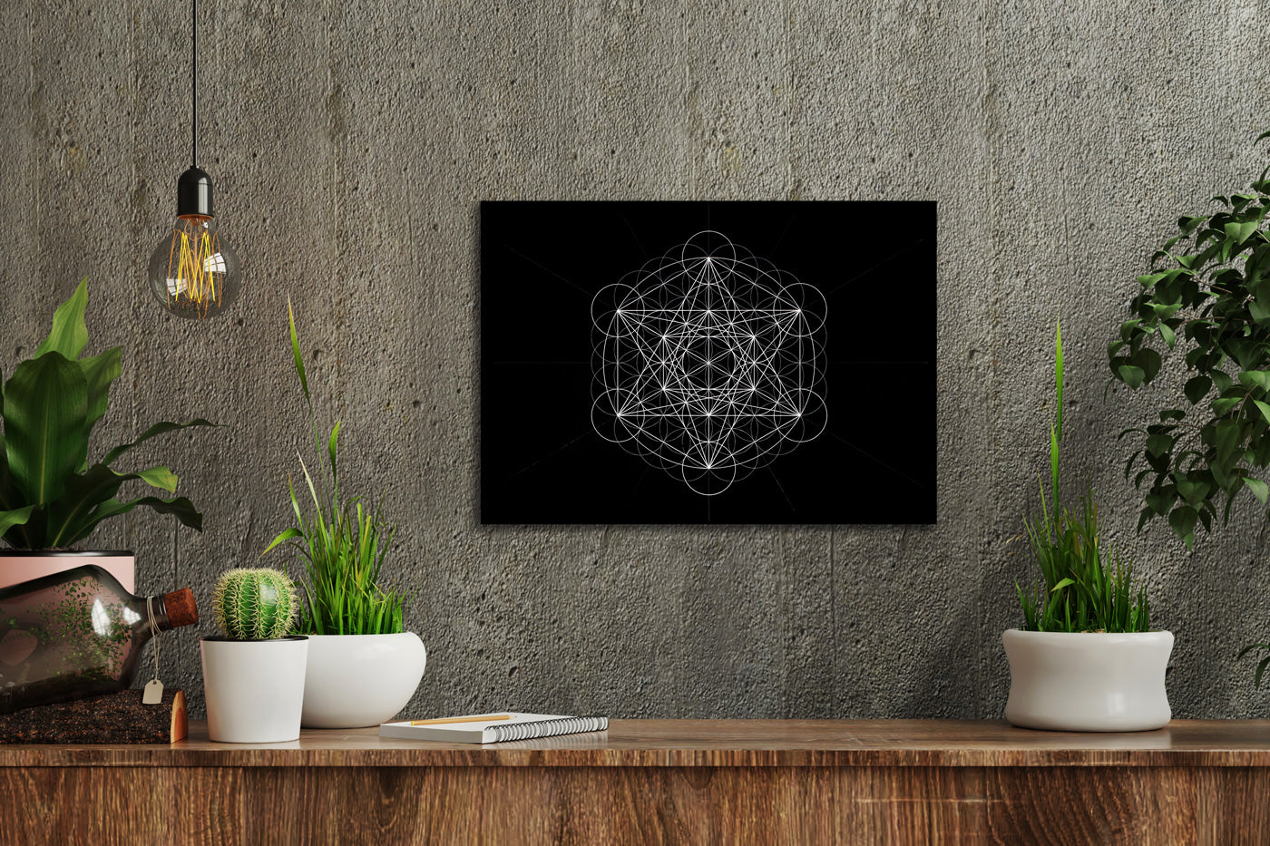 Metatrons Cube-Flower of Life