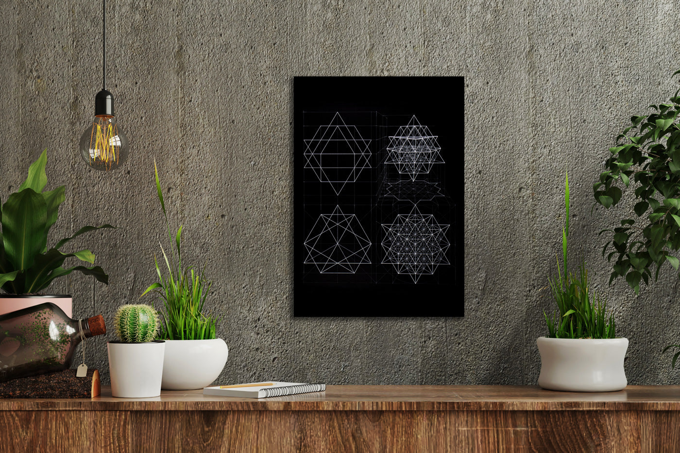 64 Tetrahedron Matrix